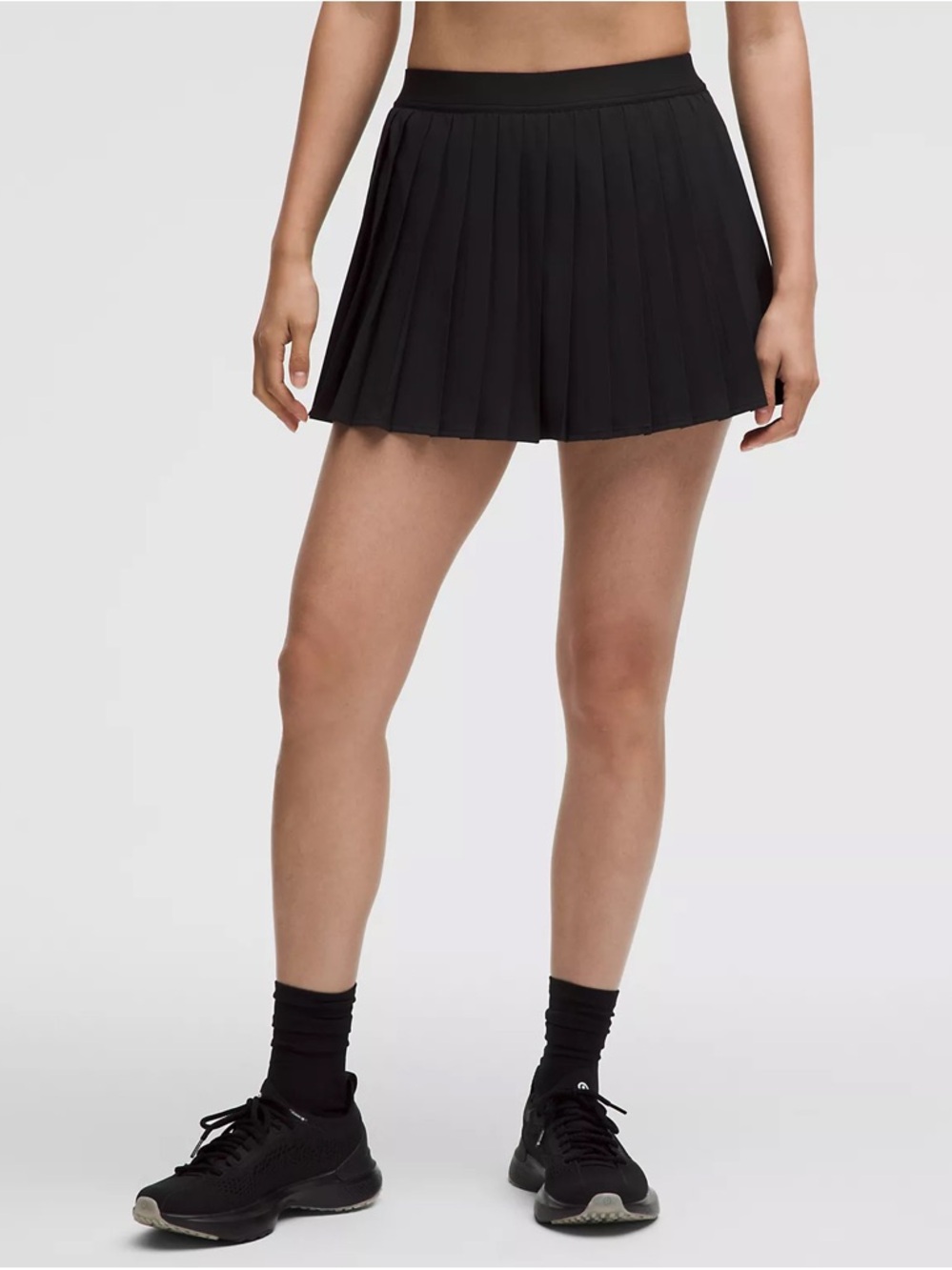 High-Rise Pleated Tennis Skirt